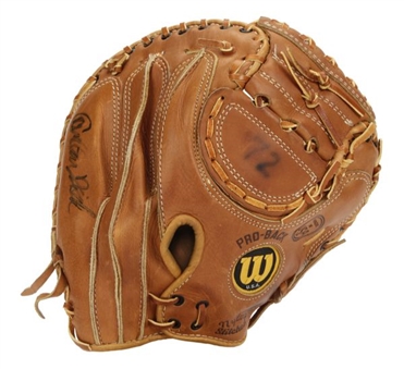 1983-84 Carlton Fisk  Model Wilson Signed Baseball Glove